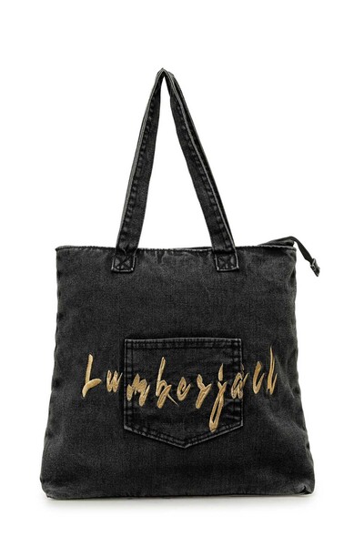 lumberjack DNM BSC OMZ 4PR Antrasit Kadın Omuz Çantası