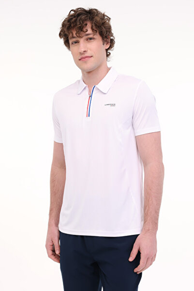 lumberjack ML RENATO 12ITL1016 5FX Beli muški kratki rukav T-shirt