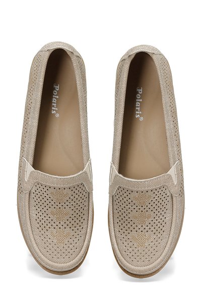 Polaris 161659Z4FX Beige Women's Loafer