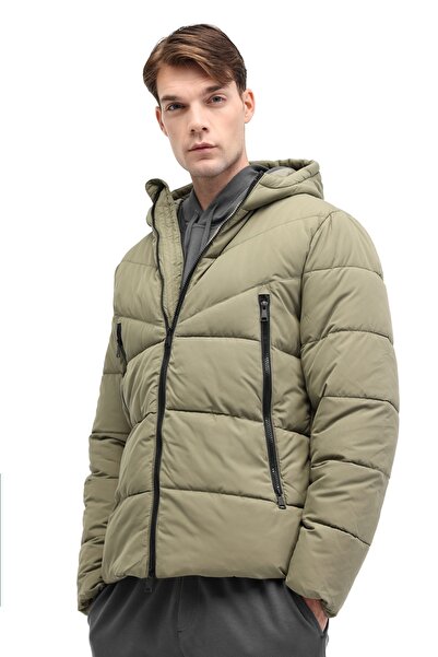 Kinetix ML BLOCK COAT 5PR Haki Erkek Kısa Kaban