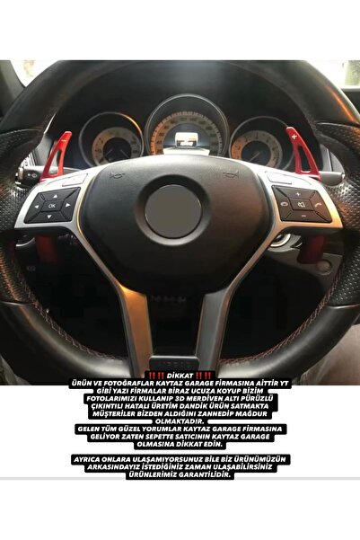 Genel Markalar MERCEDES KIRMIZI F1 KULAKÇIK PADDLE SHİFT W204 W212 W117 W176