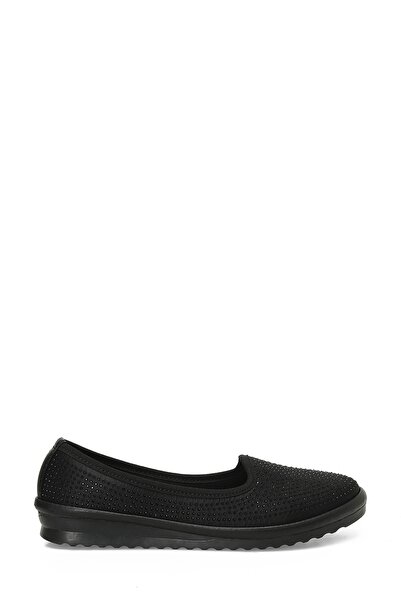 Polaris 166738.Z5FX Siyah Kadın Babet