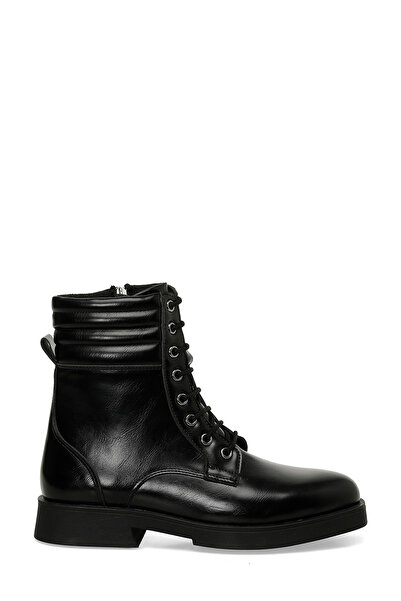 Polaris 324106.Z 4PR Siyah Kadın Düz Bot