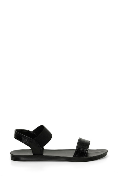 Polaris 317720.Z 4FX Siyah Kadın Düz Sandalet