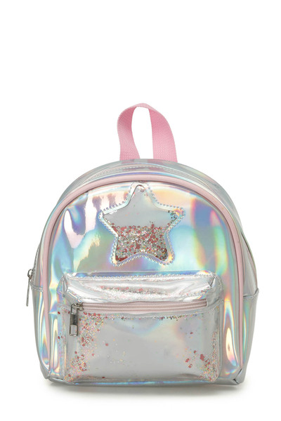 Polaris حقيبة ظهر للفتيات من HLG STAR BPCK 4PR باللون الرمادي