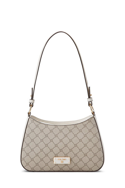 Nine West Charmaine Ngg 129318   5Fx Beige Women's Shoulder Bag