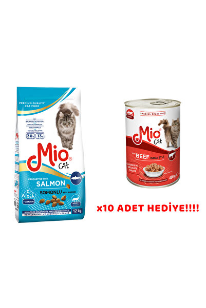 MİO Mio 12kg Somonlu Kedi Maması 12kg