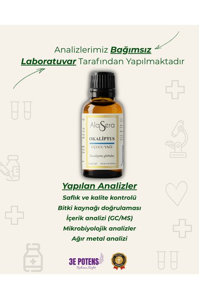 Ala Sera Alasera Eucalyptus Oil 10 ml 100% Pure