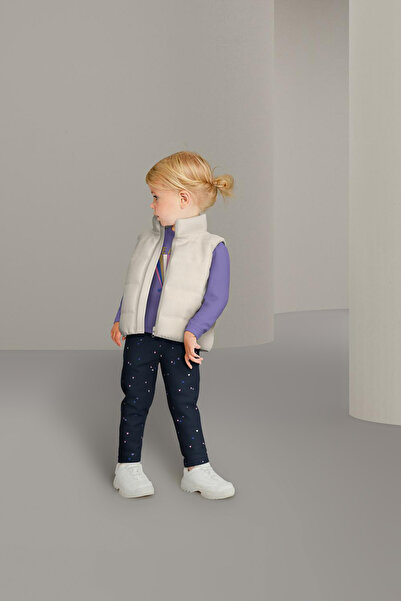 Name it NMFMELLOW LONG PUFFER Bej Kız Çocuk Yelek