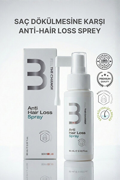 Bern Cosmetics Bern+Lab Exosomes Anti Hair Loss Spray-Exosome Saç Dökülmesi S...