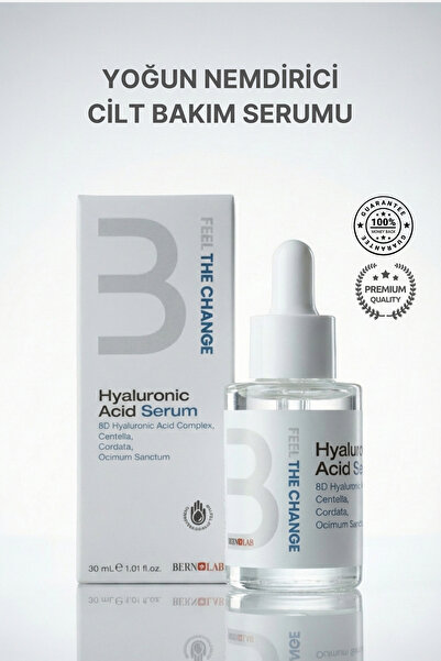 Bern Cosmetics Bern+Lab Yoğun Nemlendirici Serum Hyaluronik Asit Niacinamide ...