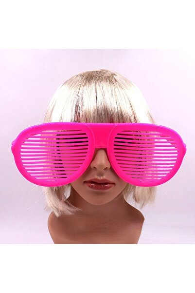 partidolu Mega Boy Panjur Gözlük Pembe Renk