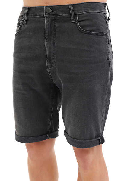 Lee Örme Şort Gri Erkek Şort