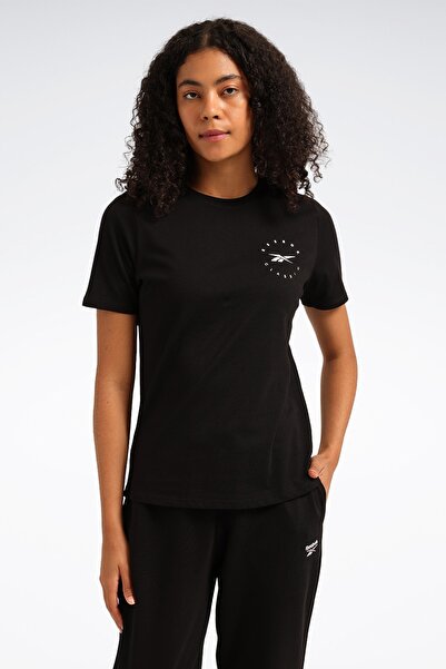 Reebok Q3 ID TEE Crna ženska majica kratkih rukava T-shirt