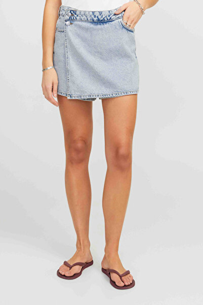 JJXX JXGRETA HW DENIM SKORT DN Mavi Kadın Şort
