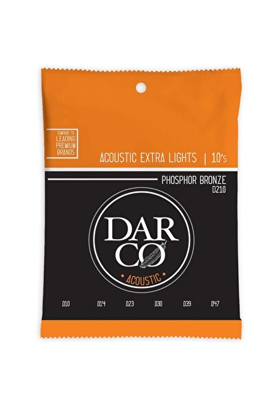 Generic Brand Martin Co Darco D210 Corzi de chitară acustică din bronz fosfor...