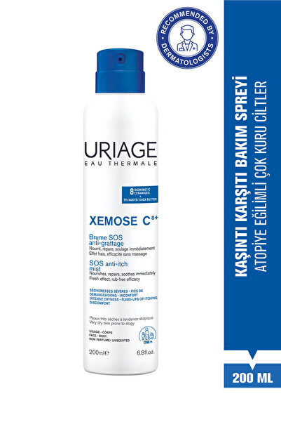 Uriage زيموس صلصة العناية بالبشرة المتأتبة والجافة جدًا 200 مل