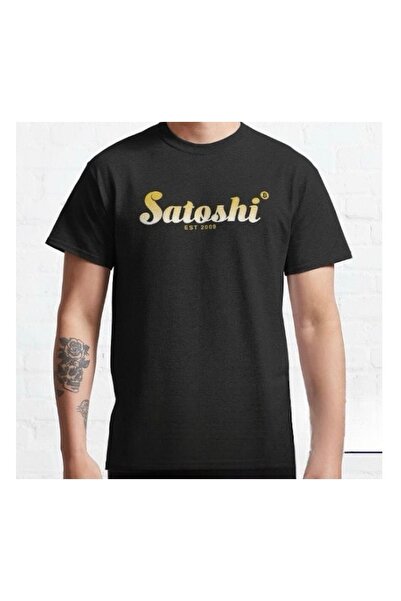 Herşey Nota Satoshi Btc Bitcoin unisex tricou