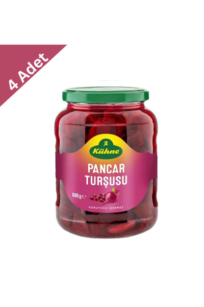 Kühne Kırmızı Pancar Turşusu 720 ml x 12 Adet