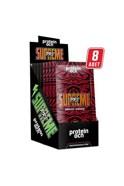 Proteinocean Preworkout Supreme - Karma Kutu - 8 Tek Kullanımlık Saşe