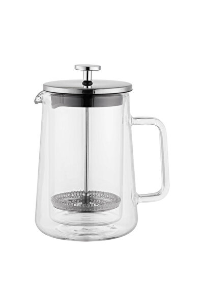Leggno Vetro Cidarlı Cam French Press 600 ml