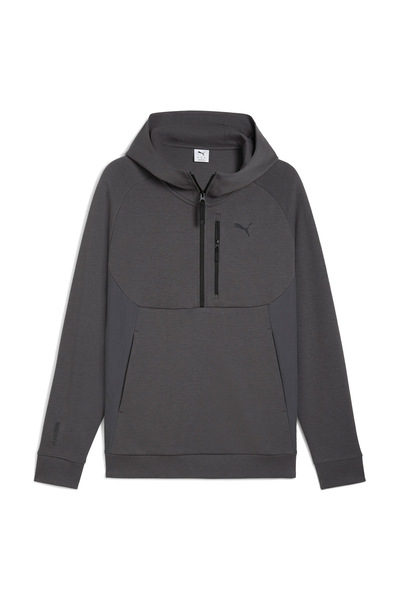 Puma Tech Half Zip Hoodie Dark Anthracite Men's Sweatshirt
