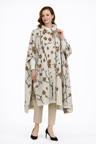 Uludağ Triko مغرفة بغطاء للرأس منقوشة على شكل عظمة