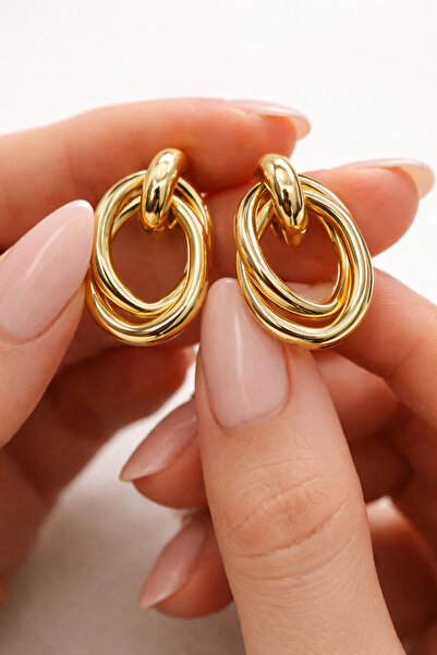 Jack Ferrero Steel Invoiced Earrings, Guaranteed to Not Fade Color