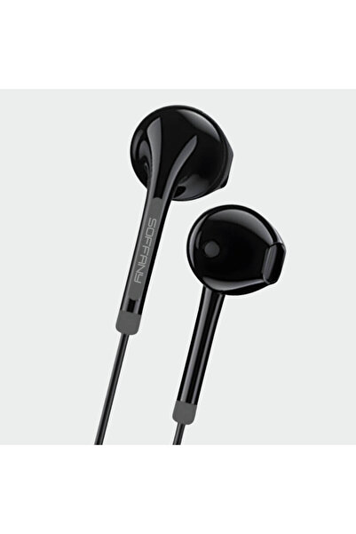 Soffany HF90-002 HF90-002 Jack Girişli Kablolu Kulaklık Siyah