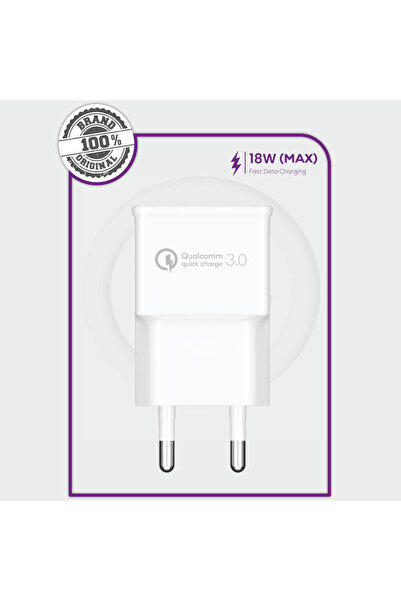 Soffany SY-308 3.0 SY-308 Type-C Uyumlu QC 3.0 Hızlı Şarj Adaptörü