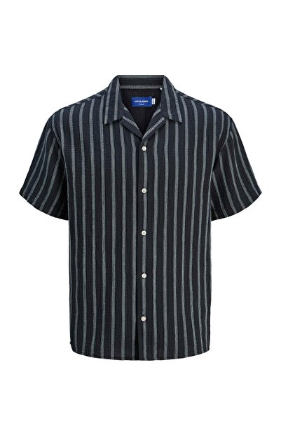 Jack & Jones Erkek Rahat Kalip Kisa Kollu Gömlek - Easter