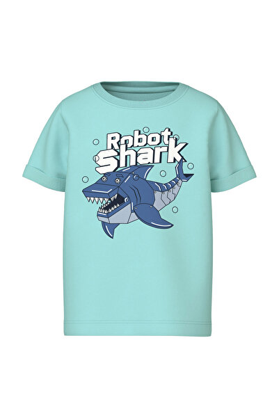 Name it NMMVUX SS TOP Plavi dečački kratki rukav T-shirt