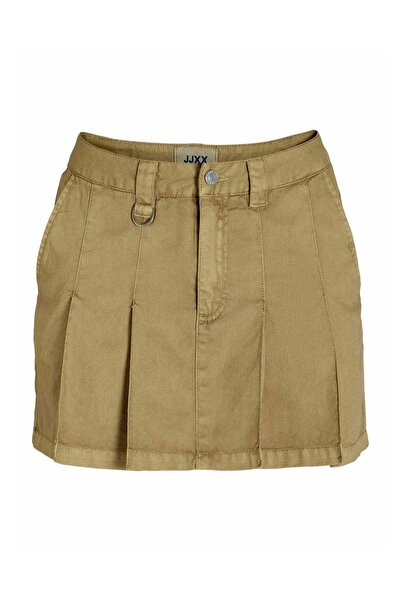 JJXX JXALEXIA PLEATED MINI Bej Kadın Etek