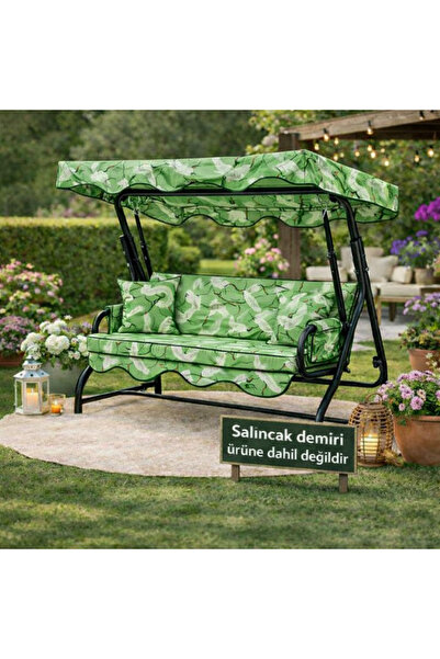 batu tekstil Salıncak Minderi 3 kişilik (Sünger ve tente dahil)