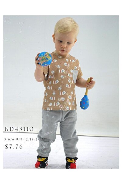 Kidaxi Dog Theme Shirt and Pants Set 3-6/6-9/9-12/18-24 Months
