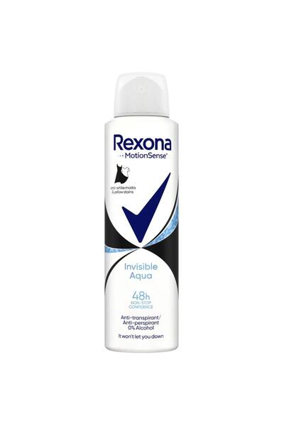 Rexona Set 3 x Deodorant Antiperspirant Spray Invisible Aqua, pentru Femei, 1...