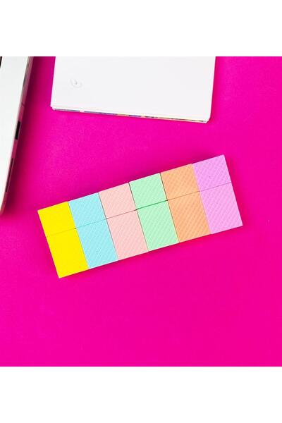 Gift Moda 6 قطع من أقلام اللباد بتصميم الويفر