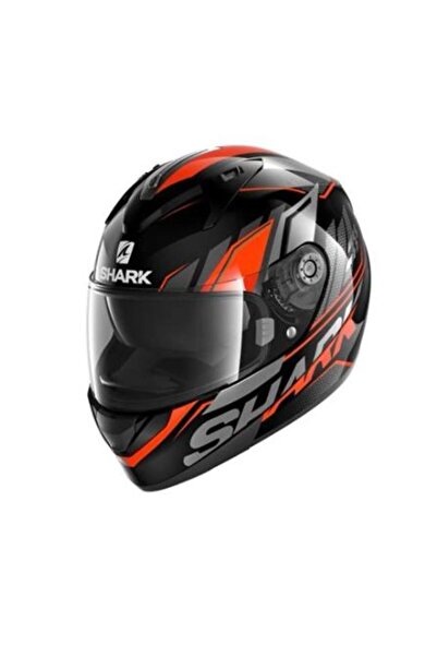 Shark RIDILL 1.2 PHAZ KAPALI KASK TURUNCU-SİYAH