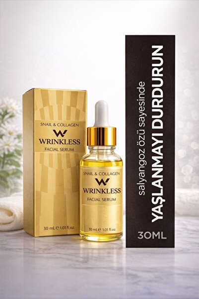 Wrınkless Snail Cream SNAİL WRINKLESS & ULTRA COLLAGEN FACİAL SERUM SALYONGOZ...