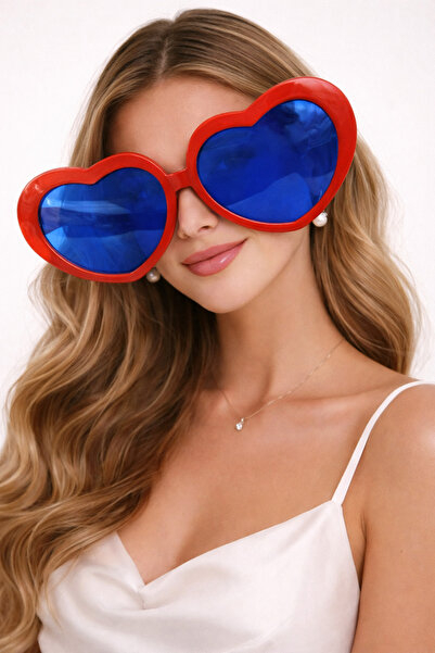 PARTİPORT Dev Gözlük Kırmızı