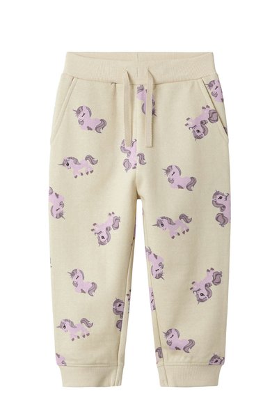 Name it NMNBILLIE NREG SWEAT PANT Bej Unisex Çocuk Pantolon
