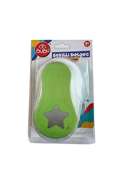 Ceren Kırtasiye Bu-bu Şekilli Eva Ve Kağıt Delgeç Yıldız 2"