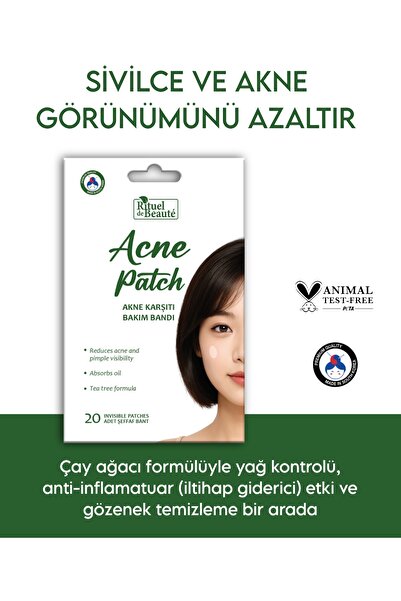 Rituel De Beaute Akne Karşıtı Bakım Bandı 3'lü