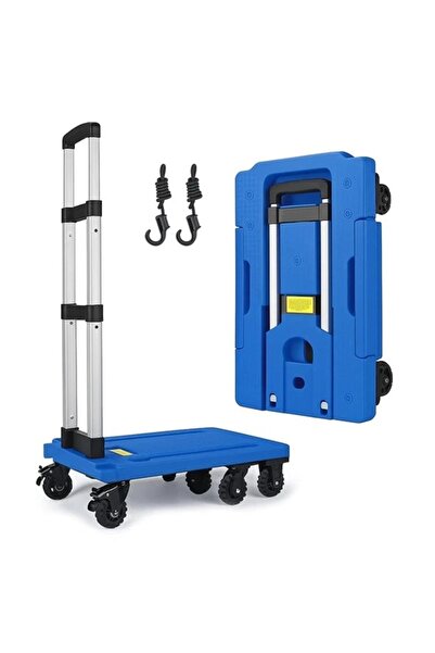 gaman Çok Fonksiyonlu Katlanır El Arabası 300Kg Kapasiteli 7 Tekerli Katlanab...