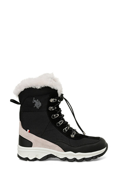 U.S. Polo Assn. حذاء GLOPPE 4PR للفتيات باللون الأسود