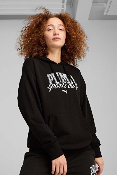 Puma Class Hoodie Tr Black Women's Sweatshirt