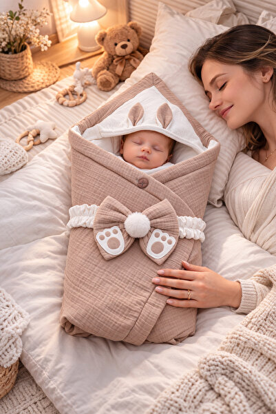 Tomuycuk قماط أطفال من 4 طبقات من الموسلين سكاهفي للجنسين، بطانية خارجية، هدي...