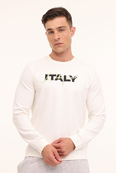 lumberjack Ανδρικό φούτερ Zuhn 16ıtl521 4pr - Off White