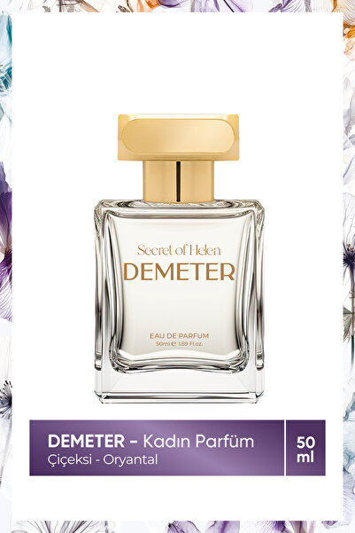 Secret of Helen Demeter EDP Kadın Parfüm,Çiçeksi-Oryantal,Frezya, Manolya, Şa...