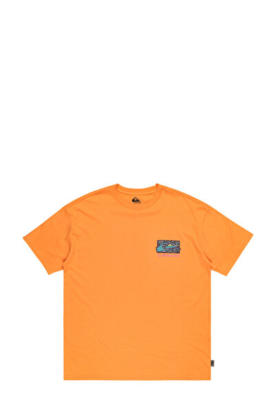 Quiksilver SPINCYCLESS TEES Turuncu Erkek Kısa Kol T-Shirt